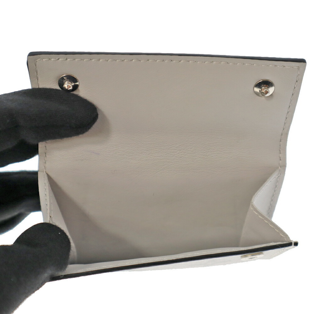Louis Vuitton Wallet Off Leather Taiga Antarctica SK White Discovery - Picture 5 of 6
